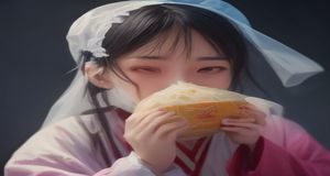 91大神双飞智能推荐算法示意图，数据流与用户画像可视化，绿色科技感界面